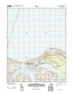 Cape Henry Virginia Historical topographic map, 1:24000 scale, 7.5 X 7.5 Minute, Year 2013