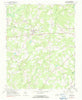 Capron Virginia Historical topographic map, 1:24000 scale, 7.5 X 7.5 Minute, Year 1966