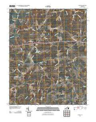 Capron Virginia Historical topographic map, 1:24000 scale, 7.5 X 7.5 Minute, Year 2010
