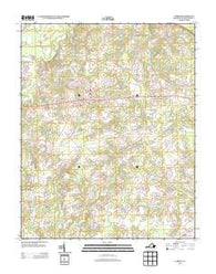 Capron Virginia Historical topographic map, 1:24000 scale, 7.5 X 7.5 Minute, Year 2013