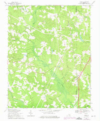 Carson Virginia Historical topographic map, 1:24000 scale, 7.5 X 7.5 Minute, Year 1969