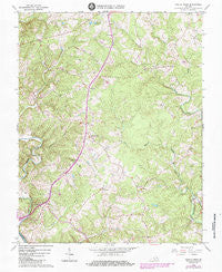 Castle Craig Virginia Historical topographic map, 1:24000 scale, 7.5 X 7.5 Minute, Year 1966