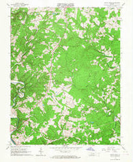 Castle Craig Virginia Historical topographic map, 1:24000 scale, 7.5 X 7.5 Minute, Year 1966