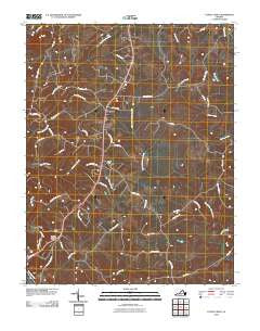 Castle Craig Virginia Historical topographic map, 1:24000 scale, 7.5 X 7.5 Minute, Year 2010
