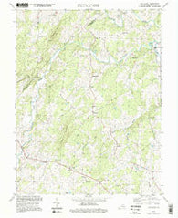 Castleton Virginia Historical topographic map, 1:24000 scale, 7.5 X 7.5 Minute, Year 1994