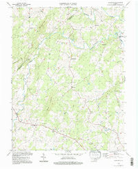 Castleton Virginia Historical topographic map, 1:24000 scale, 7.5 X 7.5 Minute, Year 1994