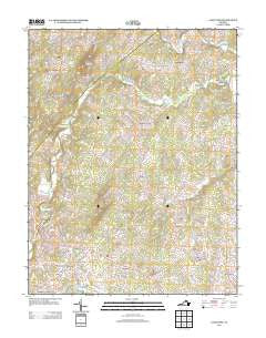 Castleton Virginia Historical topographic map, 1:24000 scale, 7.5 X 7.5 Minute, Year 2013