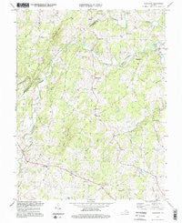 Castleton Virginia Historical topographic map, 1:24000 scale, 7.5 X 7.5 Minute, Year 1994