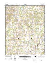 Catlett Virginia Historical topographic map, 1:24000 scale, 7.5 X 7.5 Minute, Year 2013