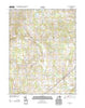 Catlett Virginia Historical topographic map, 1:24000 scale, 7.5 X 7.5 Minute, Year 2013