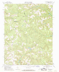 Cauthornville Virginia Historical topographic map, 1:24000 scale, 7.5 X 7.5 Minute, Year 1968