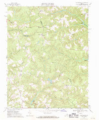 Cauthornville Virginia Historical topographic map, 1:24000 scale, 7.5 X 7.5 Minute, Year 1968