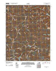 Cauthornville Virginia Historical topographic map, 1:24000 scale, 7.5 X 7.5 Minute, Year 2010