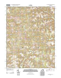 Cauthornville Virginia Historical topographic map, 1:24000 scale, 7.5 X 7.5 Minute, Year 2013