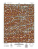 Cedar Springs Virginia Historical topographic map, 1:24000 scale, 7.5 X 7.5 Minute, Year 2011