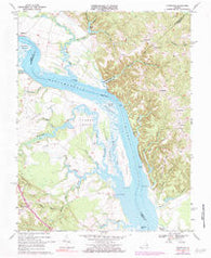 Champlain Virginia Historical topographic map, 1:24000 scale, 7.5 X 7.5 Minute, Year 1968
