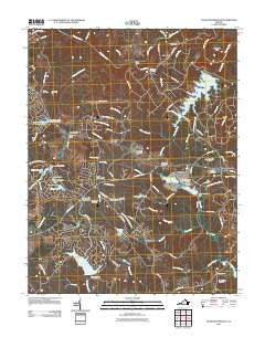 Chancellorsville Virginia Historical topographic map, 1:24000 scale, 7.5 X 7.5 Minute, Year 2011