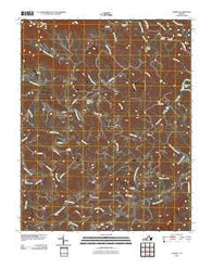 Charity Virginia Historical topographic map, 1:24000 scale, 7.5 X 7.5 Minute, Year 2010