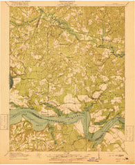 Charles City Virginia Historical topographic map, 1:62500 scale, 15 X 15 Minute, Year 1918