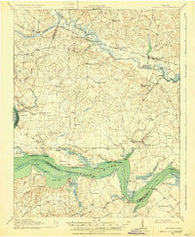 Charles City Virginia Historical topographic map, 1:62500 scale, 15 X 15 Minute, Year 1918