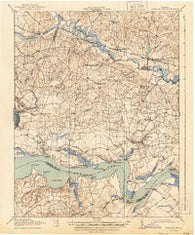 Charles City Virginia Historical topographic map, 1:62500 scale, 15 X 15 Minute, Year 1918