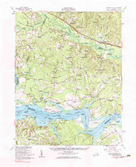 Charles City Virginia Historical topographic map, 1:62500 scale, 15 X 15 Minute, Year 1953
