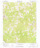 Charlotte Court House Virginia Historical topographic map, 1:24000 scale, 7.5 X 7.5 Minute, Year 1968