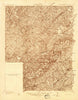 Charlottesville Virginia Historical topographic map, 1:48000 scale, 15 X 15 Minute, Year 1935
