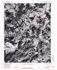 Charlottesville West Virginia Historical topographic map, 1:24000 scale, 7.5 X 7.5 Minute, Year 1977