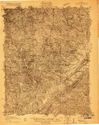 Chatham Virginia Historical topographic map, 1:48000 scale, 15 X 15 Minute, Year 1921
