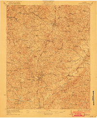 Chatham Virginia Historical topographic map, 1:62500 scale, 15 X 15 Minute, Year 1923