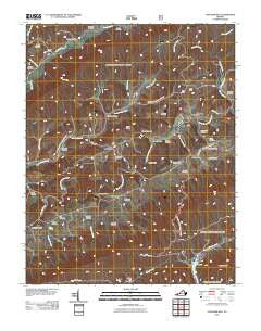 Chatham Hill Virginia Historical topographic map, 1:24000 scale, 7.5 X 7.5 Minute, Year 2011