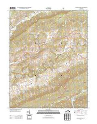 Chatham Hill Virginia Historical topographic map, 1:24000 scale, 7.5 X 7.5 Minute, Year 2013