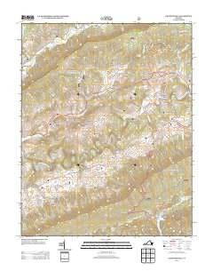 Chatham Hill Virginia Historical topographic map, 1:24000 scale, 7.5 X 7.5 Minute, Year 2013