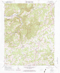 Check Virginia Historical topographic map, 1:24000 scale, 7.5 X 7.5 Minute, Year 1963