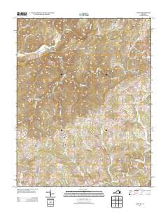 Check Virginia Historical topographic map, 1:24000 scale, 7.5 X 7.5 Minute, Year 2013