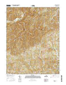 Check Virginia Current topographic map, 1:24000 scale, 7.5 X 7.5 Minute, Year 2016
