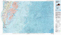 Cheriton Virginia Historical topographic map, 1:100000 scale, 30 X 60 Minute, Year 1981