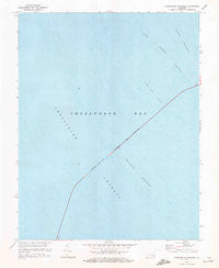 Chesapeake Channel Virginia Historical topographic map, 1:24000 scale, 7.5 X 7.5 Minute, Year 1971