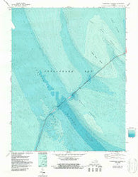 Chesapeake Channel Virginia Historical topographic map, 1:24000 scale, 7.5 X 7.5 Minute, Year 1971