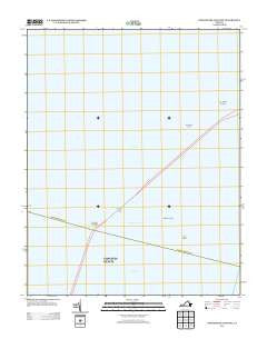 Chesapeake Channel Virginia Historical topographic map, 1:24000 scale, 7.5 X 7.5 Minute, Year 2013