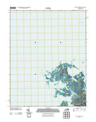 Chesconessex Virginia Historical topographic map, 1:24000 scale, 7.5 X 7.5 Minute, Year 2011