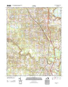 Chester Virginia Historical topographic map, 1:24000 scale, 7.5 X 7.5 Minute, Year 2013