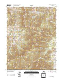 Chester Gap Virginia Historical topographic map, 1:24000 scale, 7.5 X 7.5 Minute, Year 2013