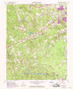 Chesterfield Virginia Historical topographic map, 1:24000 scale, 7.5 X 7.5 Minute, Year 1963
