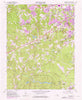 Chesterfield Virginia Historical topographic map, 1:24000 scale, 7.5 X 7.5 Minute, Year 1963