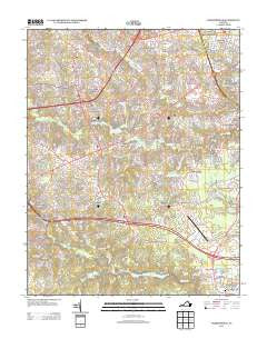 Chesterfield Virginia Historical topographic map, 1:24000 scale, 7.5 X 7.5 Minute, Year 2013
