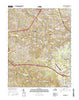 Chesterfield Virginia Current topographic map, 1:24000 scale, 7.5 X 7.5 Minute, Year 2016