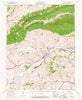Chilhowie Virginia Historical topographic map, 1:24000 scale, 7.5 X 7.5 Minute, Year 1958