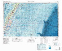 Chincoteague Virginia Historical topographic map, 1:250000 scale, 1 X 2 Degree, Year 1984